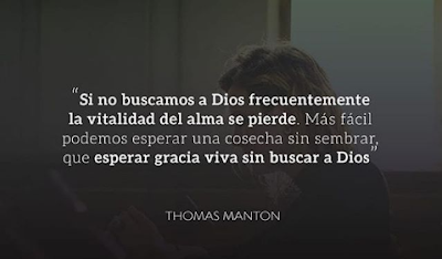 SI NO BUSCAMOS A DIOS, BUEN DÍA.