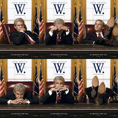Novos cartazes de W. Biografia de Bush