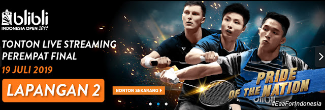 Dapatkan Kemudahan Menonton Streaming Badminton Indonesia Open? Coba Yuk di Blibliplay