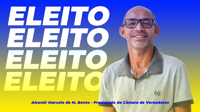 ITIÚBA: MARCELO DO ÔNIBUS É ELEITO PRESIDENTE DA CÂMARA DE VEREADORES