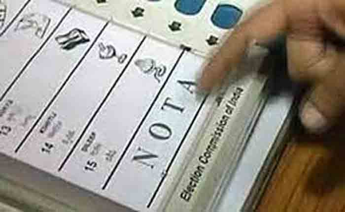 New Delhi, India, News, Top-Headlines, Election, Vote, Loksabha, Indian, 1.29 crore votes cast for NOTA in last five years: ADR.