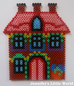 Hama bead cottage design