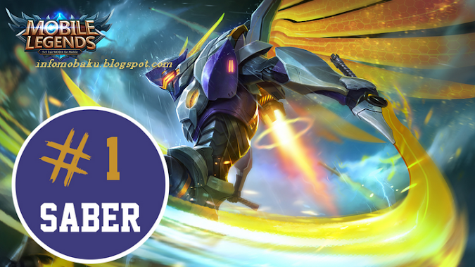 Build Saber Top Player Global Paling Ampuh dan Sadis - Mobile Legends