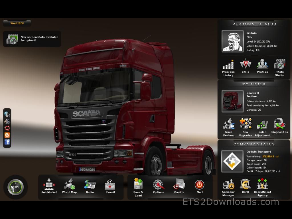 EURO TRUCK SIMULATOR 2 free download pc game full version ...