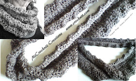 free crochet patterns, scarf, infinity scarf, man, moebius, mobius