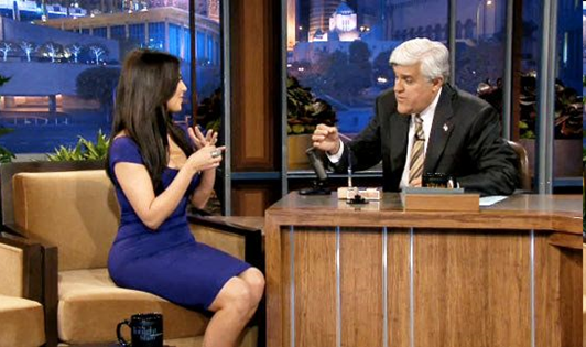 Kim Kardashian at The Tonight Show