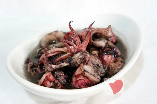 PINOY FOOD RECIPE  ADOBONG PUSIT