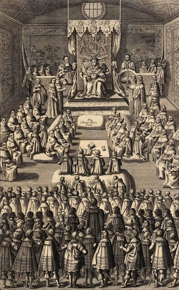 Queen Elizabeth I in Parliament