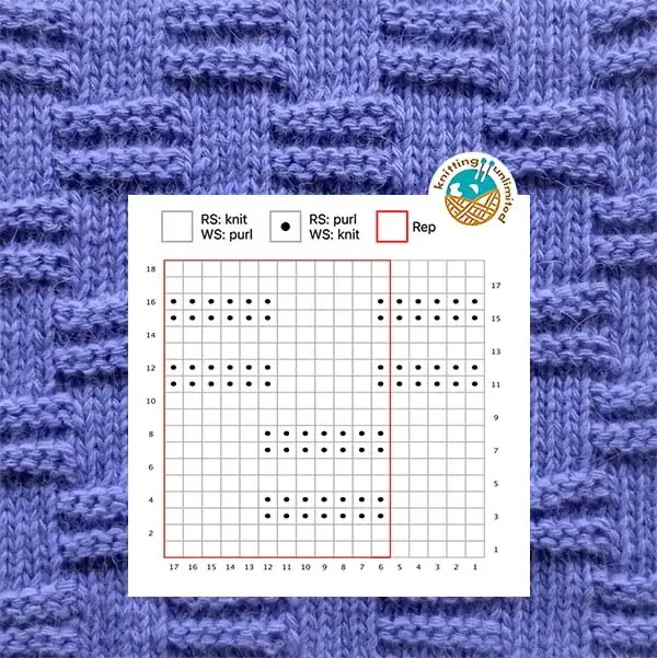 knit stitch, knit and purl stitch pattern, knit purl free