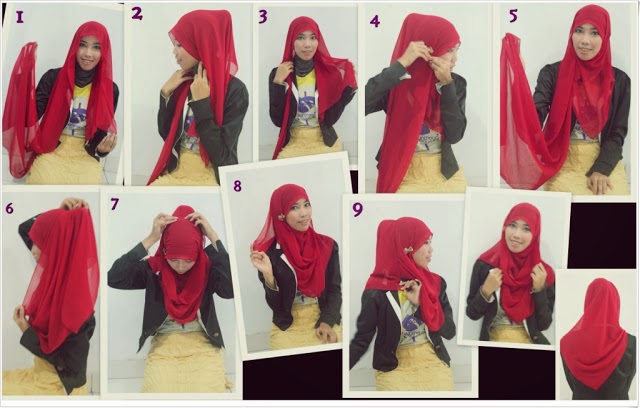 How to wear Hijab Indonesian Style Tutorial  Hijab