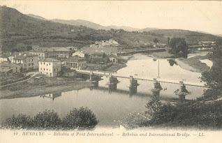 pays basque 1900 autrefois frontière urrugne pont