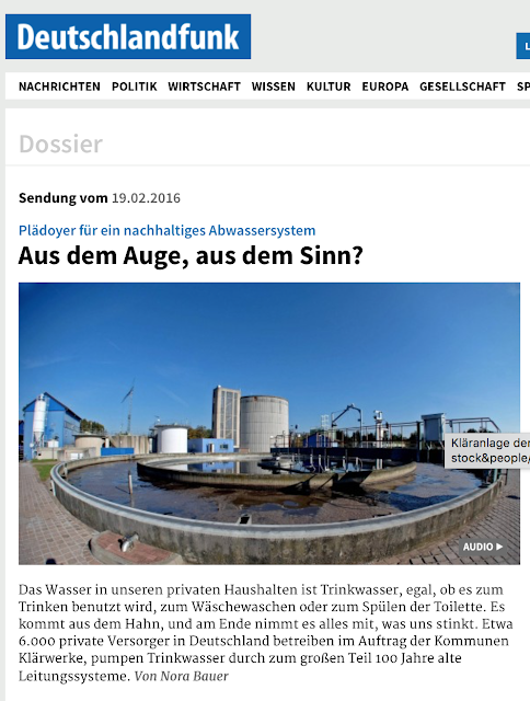 Plädoyer für ein nachhaltiges Abwassersystem