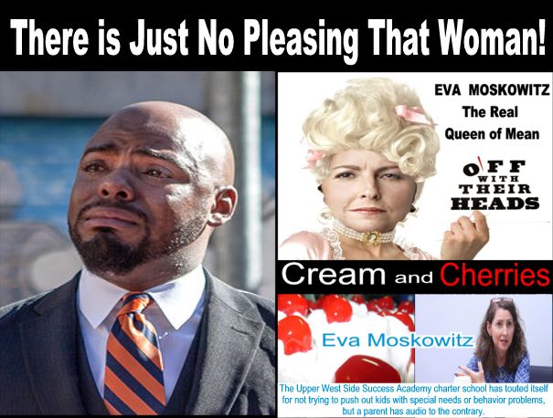 Image result for big education ape eva moskowitz  “got to go” list,