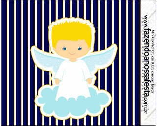 Blondie Angel Free Printable Candy Bar Labels.