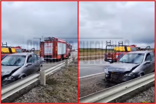 Una joven pareja resultó herida y fue trasladada al hospital tras protagonizar un accidente de tránsito en la Ruta Nacional 3 , al norte de la ciudad de Río Grande. El siniestro ocurrió cerca del sector de la ex balanza, donde el vehículo en el que circulaban perdió el control al atravesar un charco a alta velocidad, terminando fuera de la calzada. (Ver vídeo como quedo el coche)