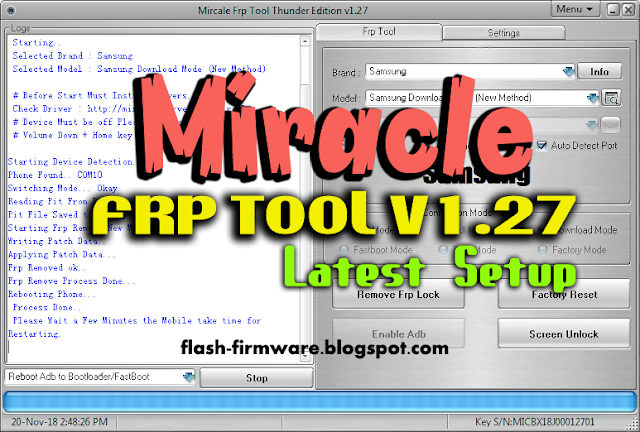  Miracle FRP Tool v1.27 Latest Setup Free Download 