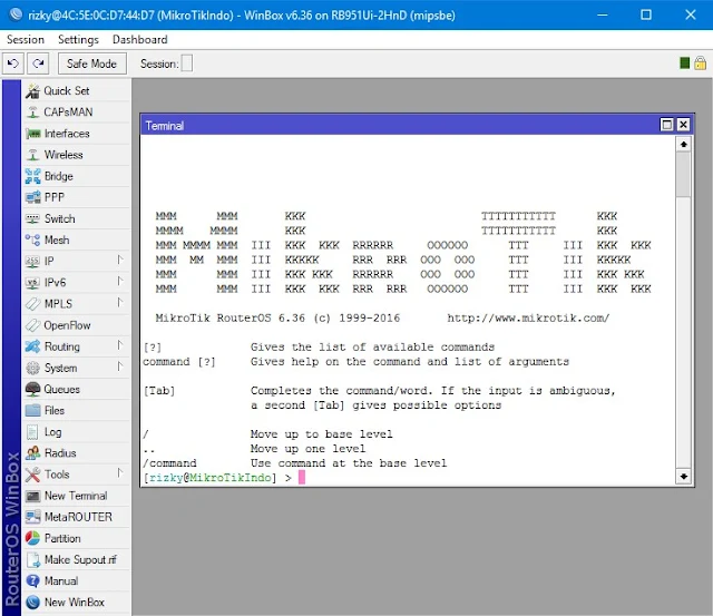 Cara Setting Mikrotik Menggunakan Winbox