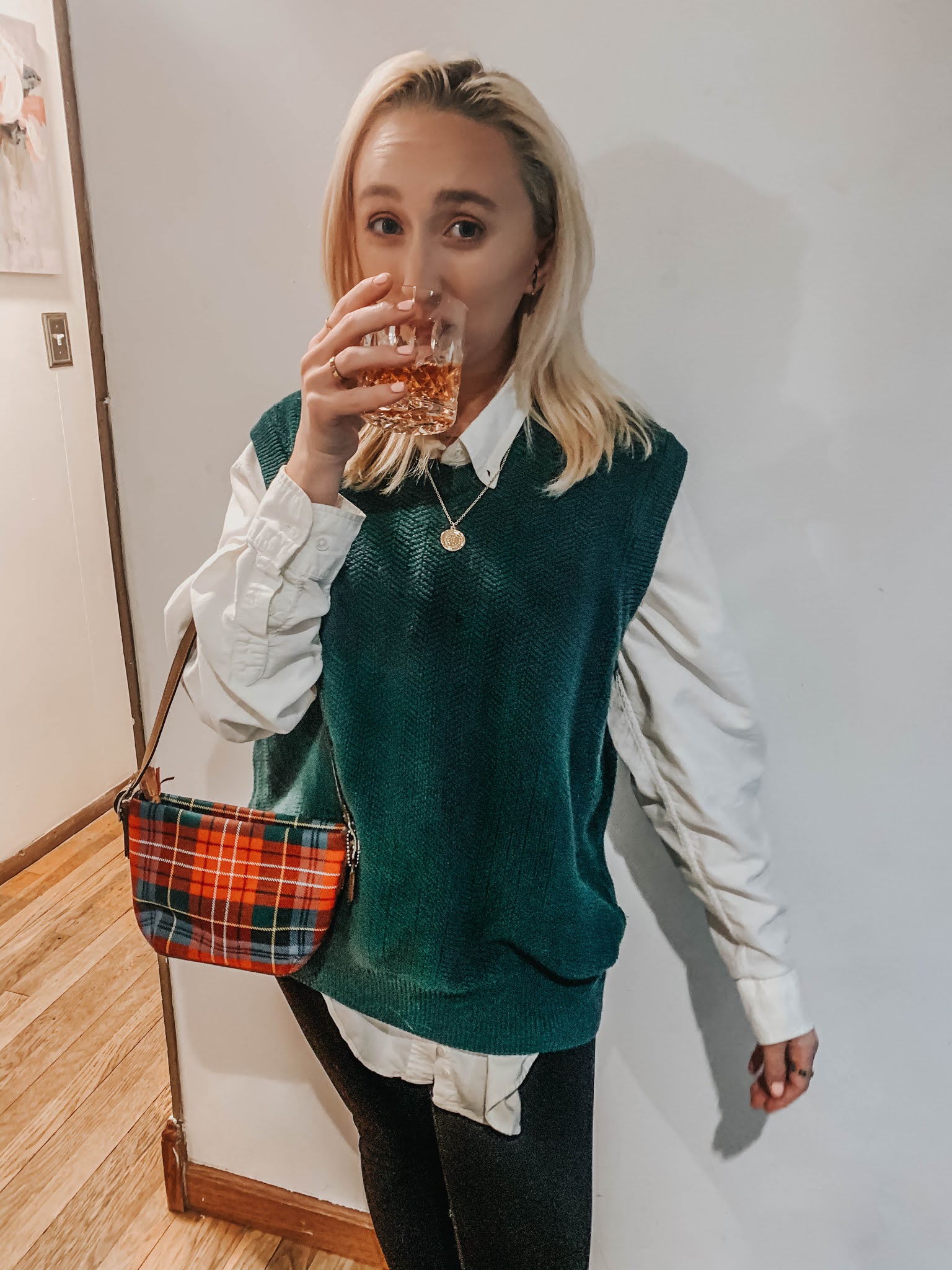 How I Style Thrift Finds: The Sweater Vest