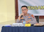 Kapolres Nisel AKBP Boney Wahyu Wicaksono, SIK, MH, Pimpin  Kegiatan  Latihan  Pra Ops Mantap Brata Toba  Tahun 2023-2024