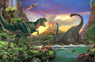 Primitivos Paisajes Fantasia Dinosaurios