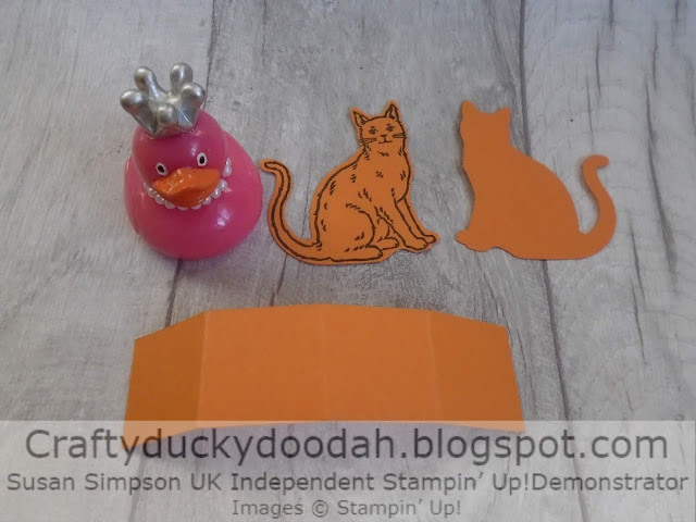 Craftyduckydoodah, Stampers By The Dozen, Halloween 2019, Susan Simpson UK Independent Stampin' Up! Demonstrator, Cat Punch, Treat Holder, Nine Lives, Supplies available 24/7 from my online store, 