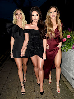 Charlotte Dawson, Taylor Ward and Darby Ward Night Out in Cheshire