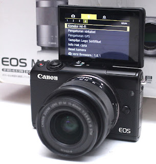 Jual Kamera Canon M100 Built-in Wi-Fi TouchScreen