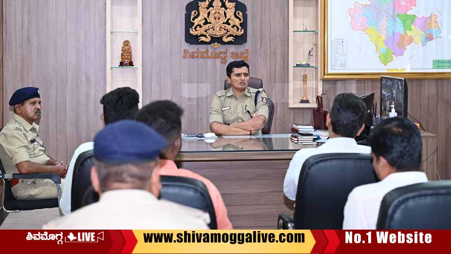 Shimoga Police SP Meeting - New Year Plan - Mithun Kumar IPS