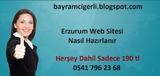[Sadece 190 tl] Erzurum Web Sitesi Nasıl Hazırlanır - 05417962368