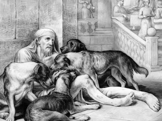 Lazarus, the Rich Man and the Compassionate Dogs