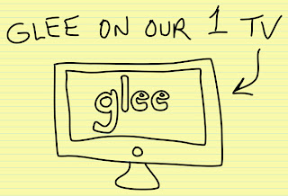 GLEE on our 1 TV