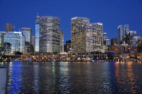 View from Darling Harbour