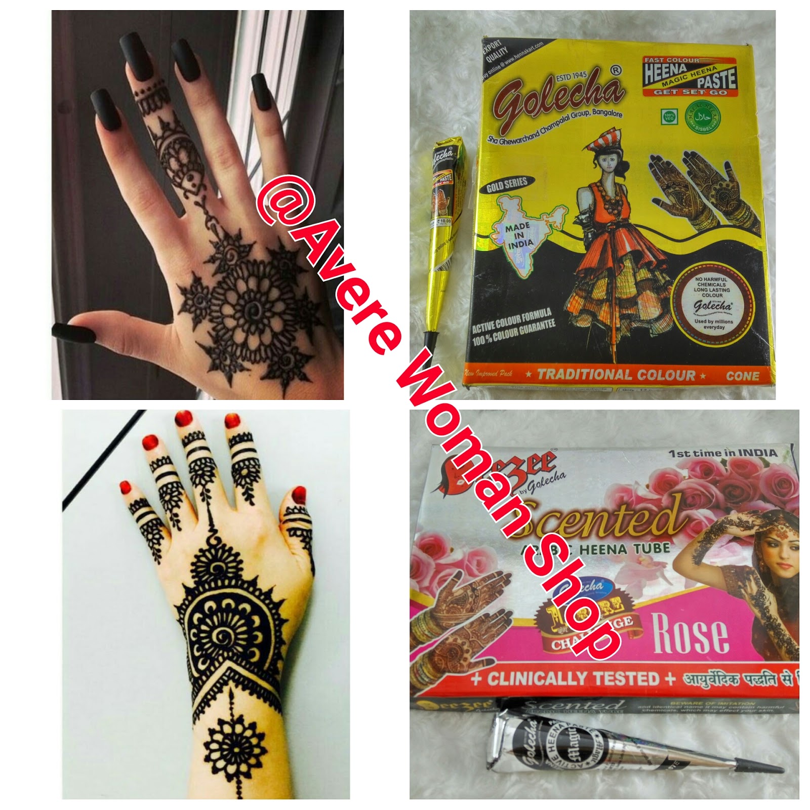 Contoh Henna Cone Detil Gambar Online