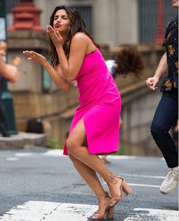 Priyanka Chopra Dancing In New York Street