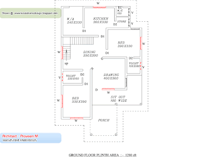 Home plan and elevation - 2001 Square Feet