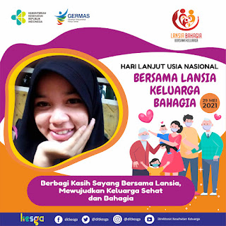 Twibbon Hari Lanjut Usia Nasional Tanggal 9 Mei 2022, Design Cocok Dibagikan ke Medsos IG FB Twitter