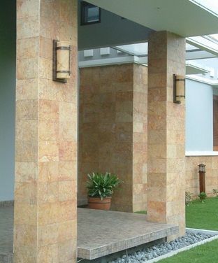 15 CONTOH MOTIF RELIEF TIANG  TERAS  RUMAH MINIMALIS 