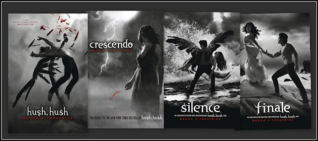 Resenha: série Hush Hush (Sussurro, Crescendo, Silêncio e Finale) - Becca Fitzpatrick