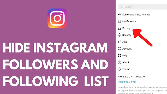 HOW TO HIDE FOLLOWING LIST ON INSTAGRAM 2023