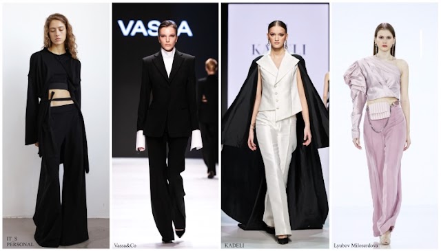 Moscow Fashion Week, Quiet Luxury Dalam Menambahkan Keanggunan Berbusana dengan Celana Panjang Mode Klasik