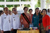 Ny. Rita Marlina Poltak Sitorus Kukuhkan 96 Bunda PAUD Kab. Toba