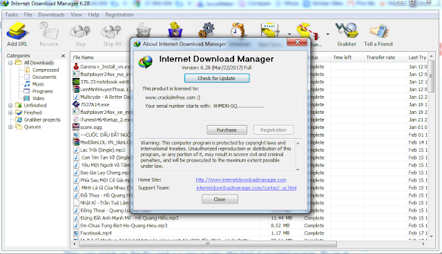 Internet Download Manager (IDM) 6.28 build 8 Crack Free Download