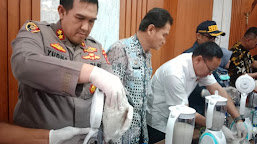 Polres Serang Musnakan 4,6 Kg Narkoba Asal Afganistan