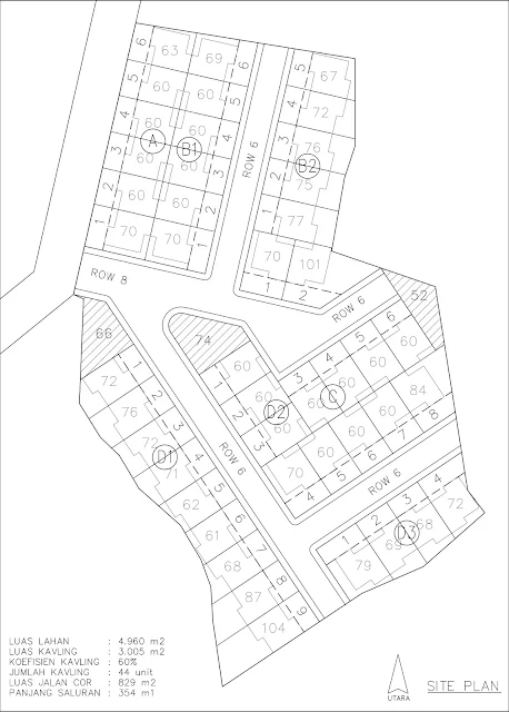 site plan sederhana