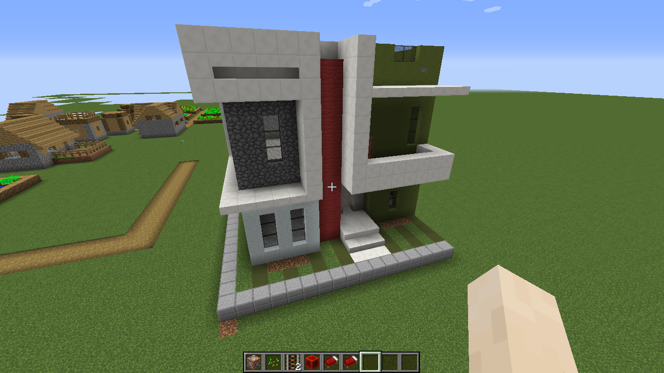 Desain Rumah  Modern  Simple  Di Minecraft 