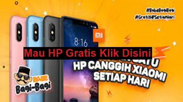 Mau HP Gratis Klik Disini
