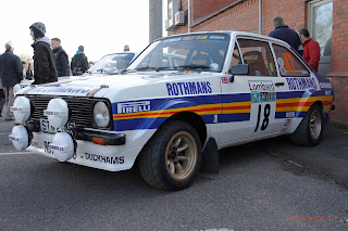 Rothmans Ford Escort Mk2 rally car.