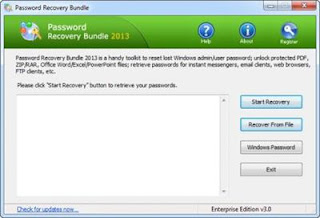 Password Recovery Software New 2013 Full