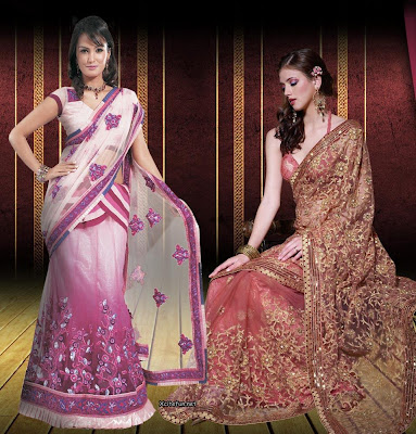 Party Wear Jacquard Saree Collection 