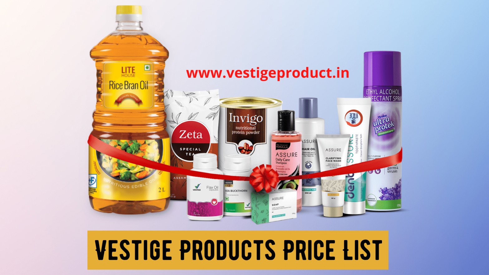 Vestige Products Price List